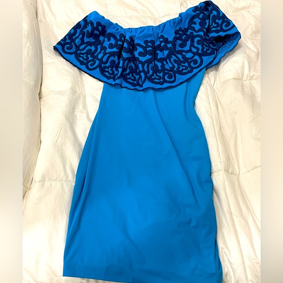 Sugarbird: Home embellishment dress - Turquise blue, S
Item# 1580 - Picture 7 of 9